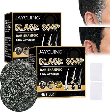 JAYSUING BLACK SOAP BAR SHAMPOO