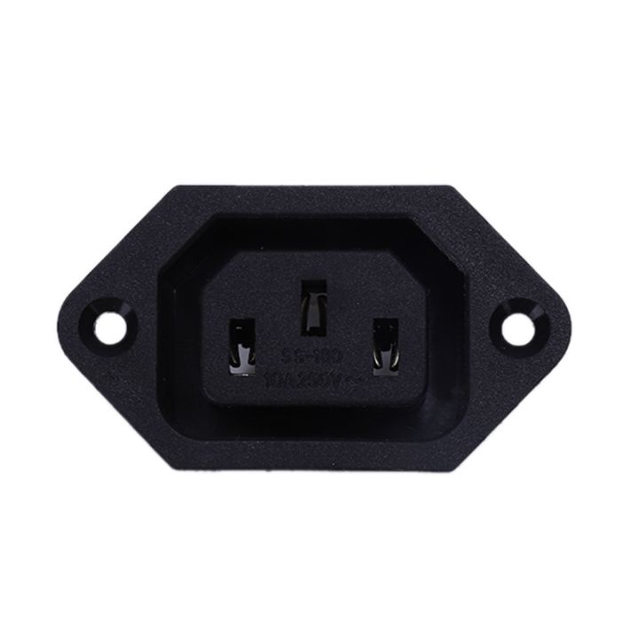 AC%20250V%2010A%20IEC%20320%20C13%20Panel%20Mount%20Plug%20Connector%20Socket%20Black%20-%20Image%203