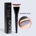 Asinrn ERosIon MAANGE 1/2PCS Flat Top Foundation Makeup Brush for Liquid Blending Powder Blush Brush Soft Brtisle Portable Cosmetic Makeup Tool. 