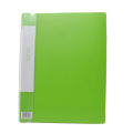 Green 20 Pockets A4 Size Clear Book File. 