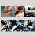 2X Bicycle Helmet Wire Rope Code Lock Electric Car Portable Lock Outdoor Rope Padlock Cycling Equipment,A. 