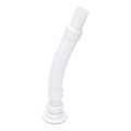 White Waste Pipe / Drain Pipe With Coupler For Wash Basin Kitchen Sink. 