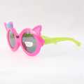 Pink Cat Design Beautiful Frame Sunglasses For Kids. 