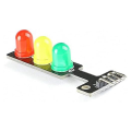 Spreeshop 5PCS Mini Traffic Light LED DC 5V 5MM Display Module DIY Project Kit, Traffic System Model Traffic Light. 
