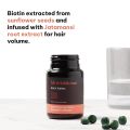 HK Vitals Biotin Tablets - 60 Tablets for Hair Skin and Nail Health. 