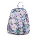 Jansport Half Pint Purple Floral Backpack for Unisex. 
