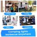 Camping Tent Light Outdoor Camping Light Emergency Light Portable Hanging Light Portable Hanging Light. 