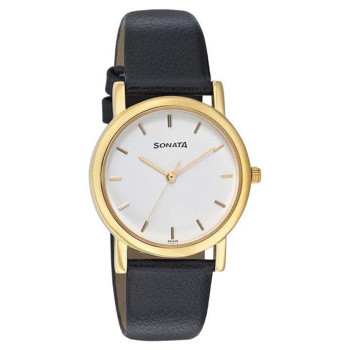 Sonata White Dial Analog Watch for Women