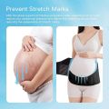 Pregnancy Support Belt: Breathable 3-in-1 Maternity Solution. 