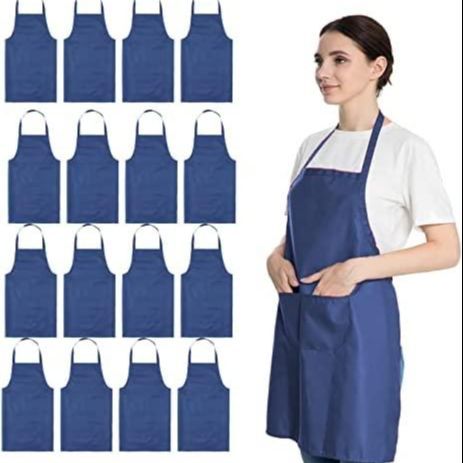Waterproof Kitchen Apron With Front Pocket