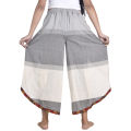 Gray Tone Butterfly Trousers For Women. 