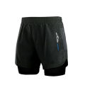 2 in 1 Shorts With Inner Compression For Running, Cycling, Gym,  Sports, Athletics. 