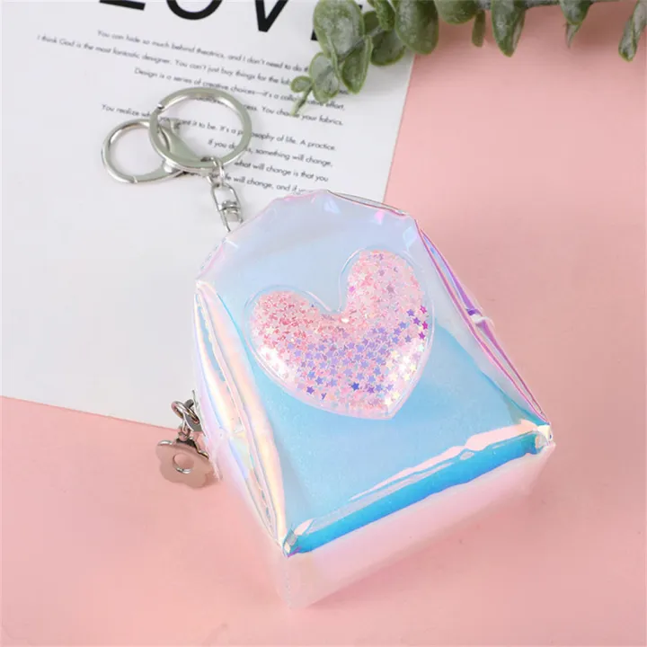 Bargain%20price%20Ware%20cosmetics%20gift%20must-have%20everyday%20accessories%20travel%20fastener%20PVC%20mini%20keychain%20Japanese-style%20INS%20heart-shaped%20bag%20lightweight%20accessories%20portable%20coin%20purse%20cute%20design%20keychain%20pendant%20friend%20finishing%20-%20Image%208