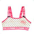 HOT Kid Training Bra Cotton Box Girls Sports Underwear Cute Export Quality European Inventory Teen Children Topic Vest Pink Star. 