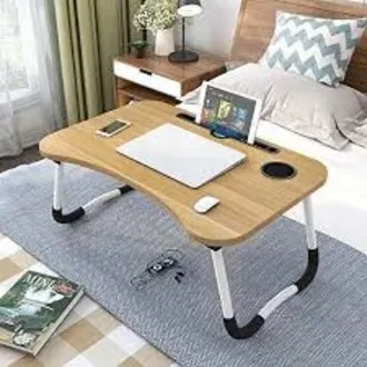 Foldable%20And%20Portable%20Laptop%20Table%20Stand/Study%20Table/Bed%20Table%20Multicolour%20-%20Image%202