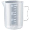Liquid Container Clear Graduated Measuring Cup Plastic Scale Laboratory Beaker with Lid Large Capacity Transparent Mixing Cup Kitchen Baking. 