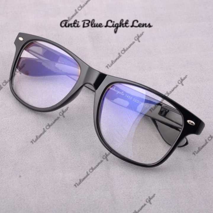 Classic%20Blue%20Ray%20Cut%20Black%20Wayfarer%20Frame%20Computer%20Glass%20For%20Unisex%20-%20Image%202