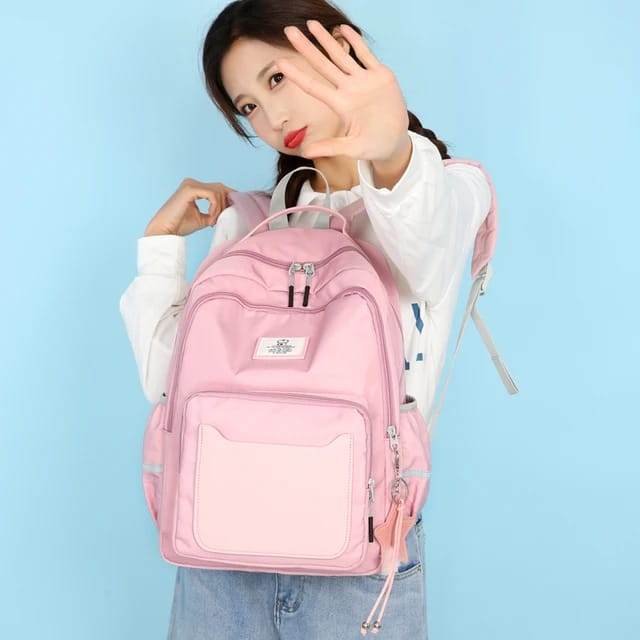 Fashion Backpack Nylon Women Backpack Waterproof Shoulder Bag 2022 New School Bag For Women Laptop Backpack