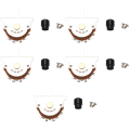 fasdaga 5X 3 Way Lever Pickup Selector Switches for Electric Guitar Switch Replacement. 