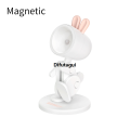 Difutagui Laptop Home Pose DIY Desk Lamp LED Mini Magnetic Cartoon Dinosaur Fashion Desk Lamp Rabbit Night Light Folding Room Desk Lamp. 