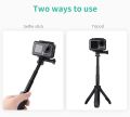 Portable Shorty Extendable Handle, Tripod, Pocket Selfie Stick For GoPro, DJI, OSMO, Xiaomi, Yi Action Cameras. 