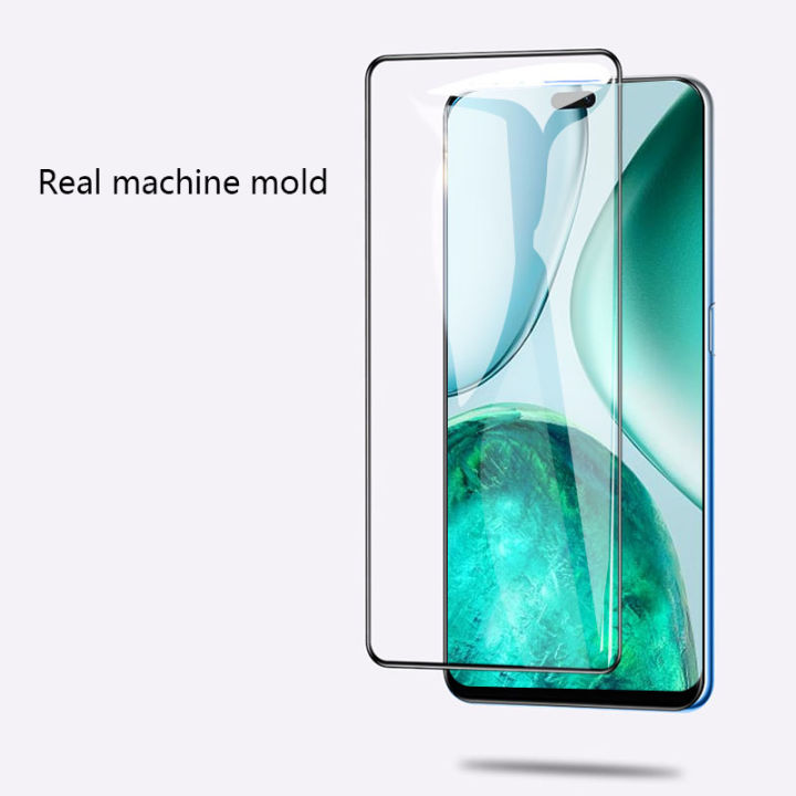 (2Pcs)Biruiqu%20For%20Honor%20X8C%209H%202.5D%20Full%20Cover%20Tempered%20Glass%20Screen%20Protector%20Film%20Black%20-%20Image%209