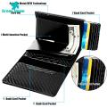Green Home Bank Card Wallet 9 Bank-Card Pockets Men Credit Card Holder. 