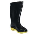 Hilife Black/Yellow Water Proof Full Gumboots For Men. 