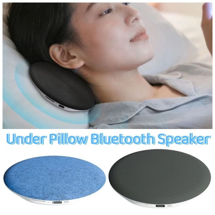 Gift Bluetooth 5.4 Under Pillow Bluetooth Speaker Mini HiFi Stereo Sound Wireless Sleeping Speaker TF Card Support Sleep Aid Portable Music Player Personal Relaxation