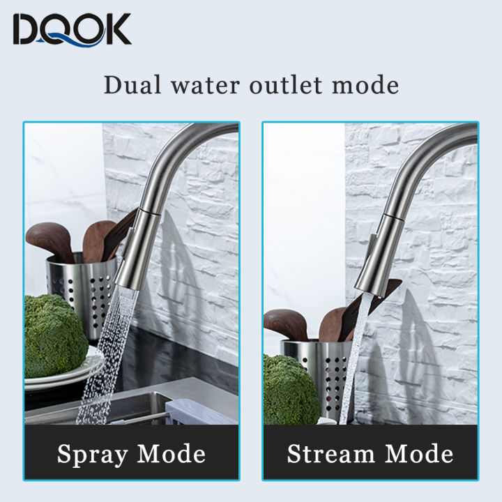 DQOK%20Kitchen%20Faucet%20Pull%20Out%20Brushed%20Nickle%20Sensor%20Stainless%20Steel%20Black%20Smart%20Induction%20Mixed%20Tap%20Touch%20Control%20Sink%20Tap%20-%20Image%202