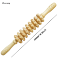 Wenefang 9 Rollers Wooden Massager Handheld Roller Stick Trigger Point New Massage Tools for Anti-cellulite, Body Muscle Pain Relief. 