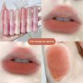 1Pc Velvet Matte Cream Lip Mud Nude Pink Lipstick Moisturizing Lip Glaze Korean Waterproof Long Lasting Makeup Cosmetics New. 