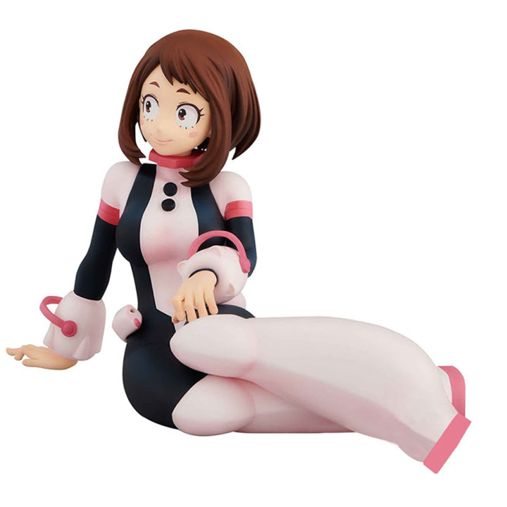 Doll Gift Collection Uraraka Action Seated Ochaco Academy MHA Anime New Hero Character Doll Ochakopvc Model 10 cm
