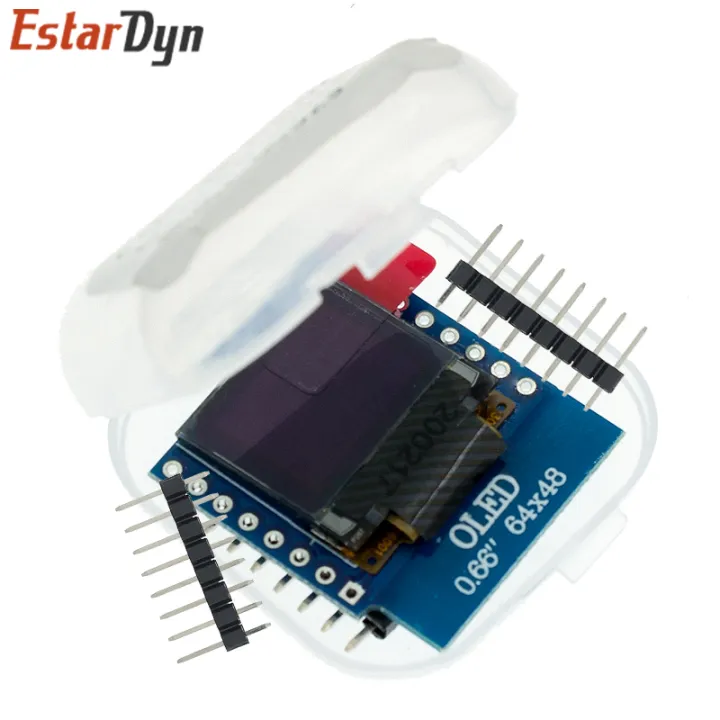 0.66%20inch%20OLED%20LED%20LCD%20Dispaly%20Shield%20Compatible%20for%20WEMOS%20D1%20MINI%20ESP32%2064X48%200.66%20inch%20Display%200.66%20oled%20module%20IIC%20I2C%20-%20Image%206