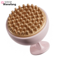 Wenefang 1pc Handheld Gua Sha Massage Brush Natural Waist Leg Body Meridian Scraping SPA Therapy Anti Cellulite Relaxation Tool. 