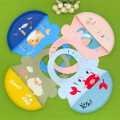 Silicone Baby Bibs - Soft Silicone Bib with Food Catcher and Waterproof Material (Pack of 1). 