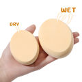 New 1Pcs Oval Cosmetic Puff Wet And Dry Usable Makeup Spons Foundation Cream Concealer Blender Multipurpose Makeup Tool Accessories. 