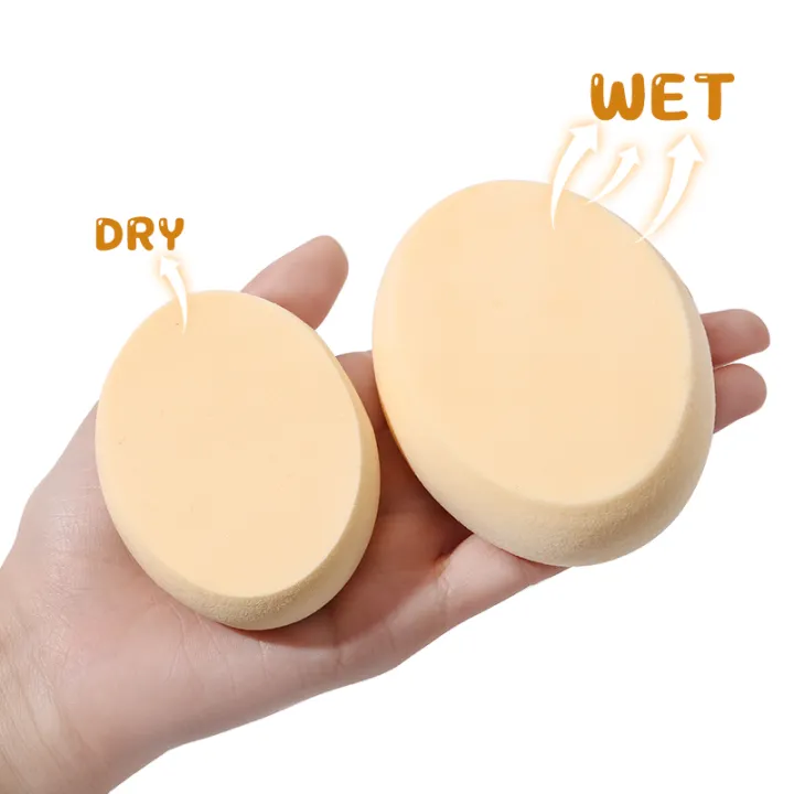 New%201Pcs%20Oval%20Cosmetic%20Puff%20Wet%20And%20Dry%20Usable%20Makeup%20Spons%20Foundation%20Cream%20Concealer%20Blender%20Multipurpose%20Makeup%20Tool%20Accessories%20-%20Image%204