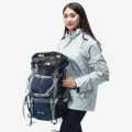 70+5 Lightweight Water Resistant Hiking Trekking Backpack With Raincover. 