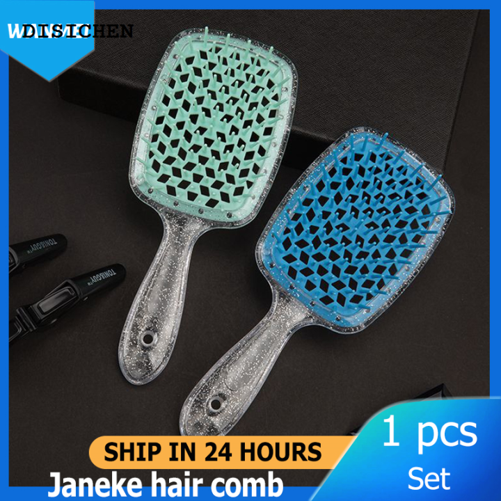 DISICHEN%20Affordable%20Janeke%20Original%20Comb%20Scalp%20Massage%20Comb%20Hair%20Brush%20Hollowing%20Out%20Hairbrush%20Janeke%20Hair%20Comb%20Salon%20Plastic%20Hollow%20Brush%20Brush%20-%20Image%202