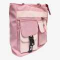 Pink Shopping Bag Eco-Friendly Cotton Tote Bag Women's Fashion Handbag Pink Color. 