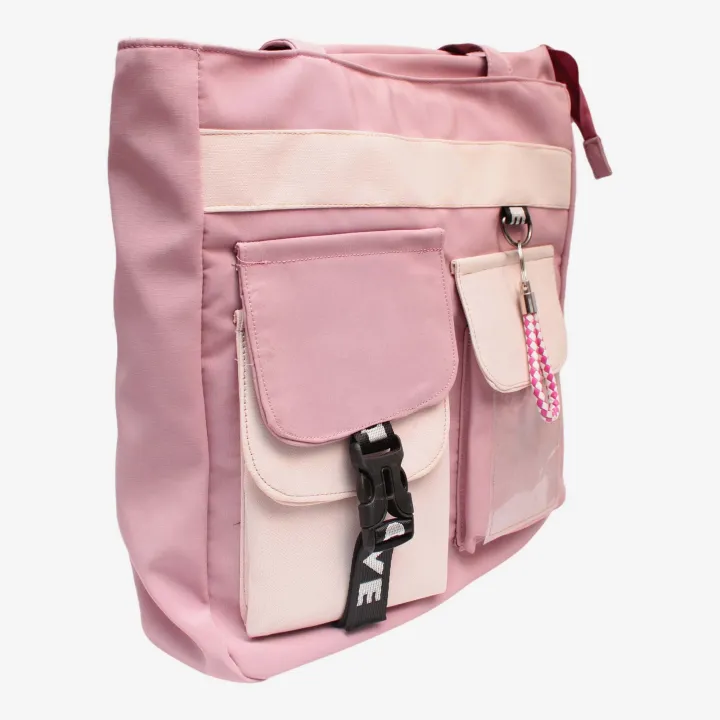 Pink%20Shopping%20Bag%20Eco-Friendly%20Cotton%20Tote%20Bag%20Women's%20Fashion%20Handbag%20Pink%20Color%20-%20Image%204