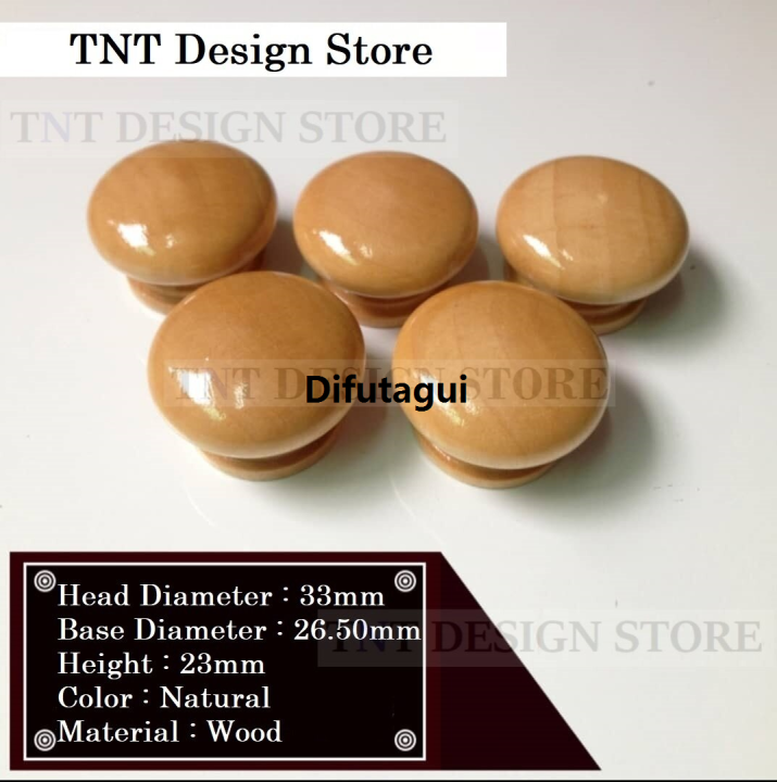 Difutagui%201%20Pc%20Wood%20Kitchen%20Wardrobe%20Cabinet%20Cupboard%20Knobs%20Bargain%20price%20Handles%20Drawer%20Pull%20Handle%20(38mm%2033mm%20diameter)%20-%20Image%207