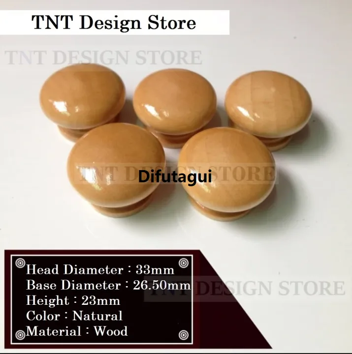 Difutagui%201%20Pc%20Wood%20Kitchen%20Wardrobe%20Cabinet%20Cupboard%20Knobs%20Bargain%20price%20Handles%20Drawer%20Pull%20Handle%20(38mm%2033mm%20diameter)%20-%20Image%207