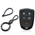 For Cadillac Escalade CTS XTS ATS ATS-L XLS SRX 28T CTS-V XT5 CT6 XT6 XT4 Holder Keychain Shell Set Remote Case Car Key Cover. 