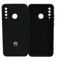 Huawei P30 Lite Soft Silicon Cover With Internal Microfiber Case. 