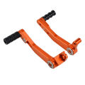 Pair Foot Brake Pedal Gear Shift Lever for RC 125 200 11-16. 