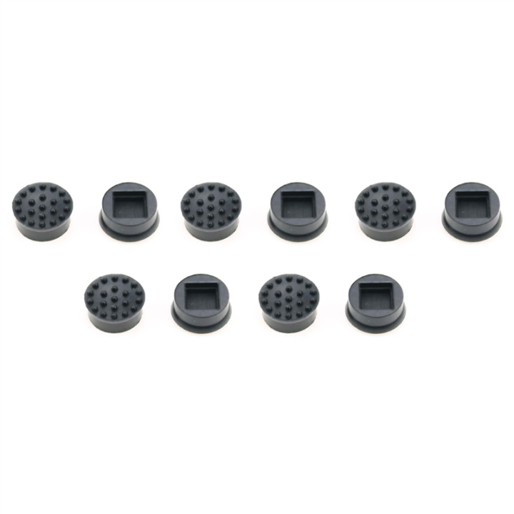 10Pcs Laptop Keyboard Trackpoint Pointer Mouse Stick Point Cap for Laptop Keyboard Trackpoint Little Dot Cap, Black