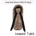 Soft Silky Long Satin Bonnet Natural And Curly Extra Large Size Hair Cap With Tie For Comfortable Night Sleep 1Pcs. 