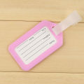 Luggage Tag Plastic Baggage Tags Women Men Boarding Shipping Suitcase ID Address Name Holder Bag Label Travel Accessory ZHIXING. 